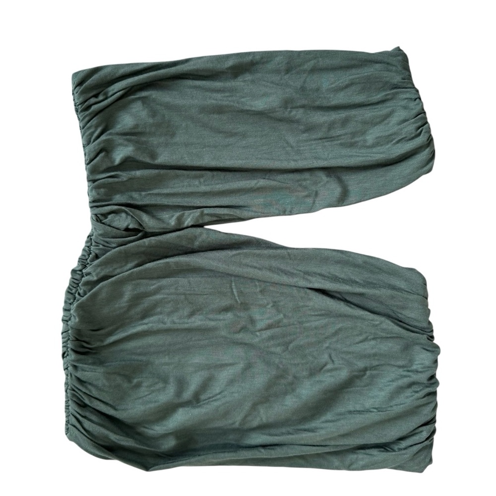 The Frankie Shop ELENA TUBE TOP - DEEP TEAL - Picture 3 of 5